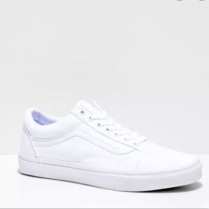 Brand new white van shoes